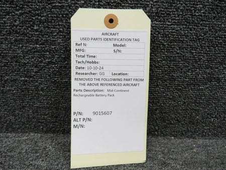 Mid-Continent 9015607 Mid-Continent Rechargeable Battery Pack