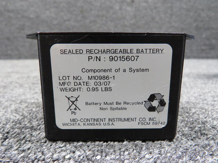Mid-Continent 9015607 Mid-Continent Rechargeable Battery Pack