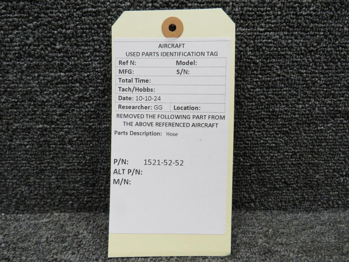 Does Not Apply 1521-52-52 Tube Assembly
