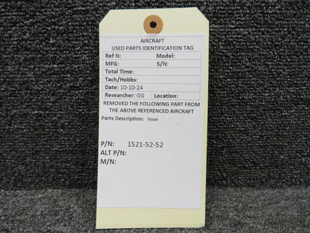 Does Not Apply 1521-52-52 Tube Assembly