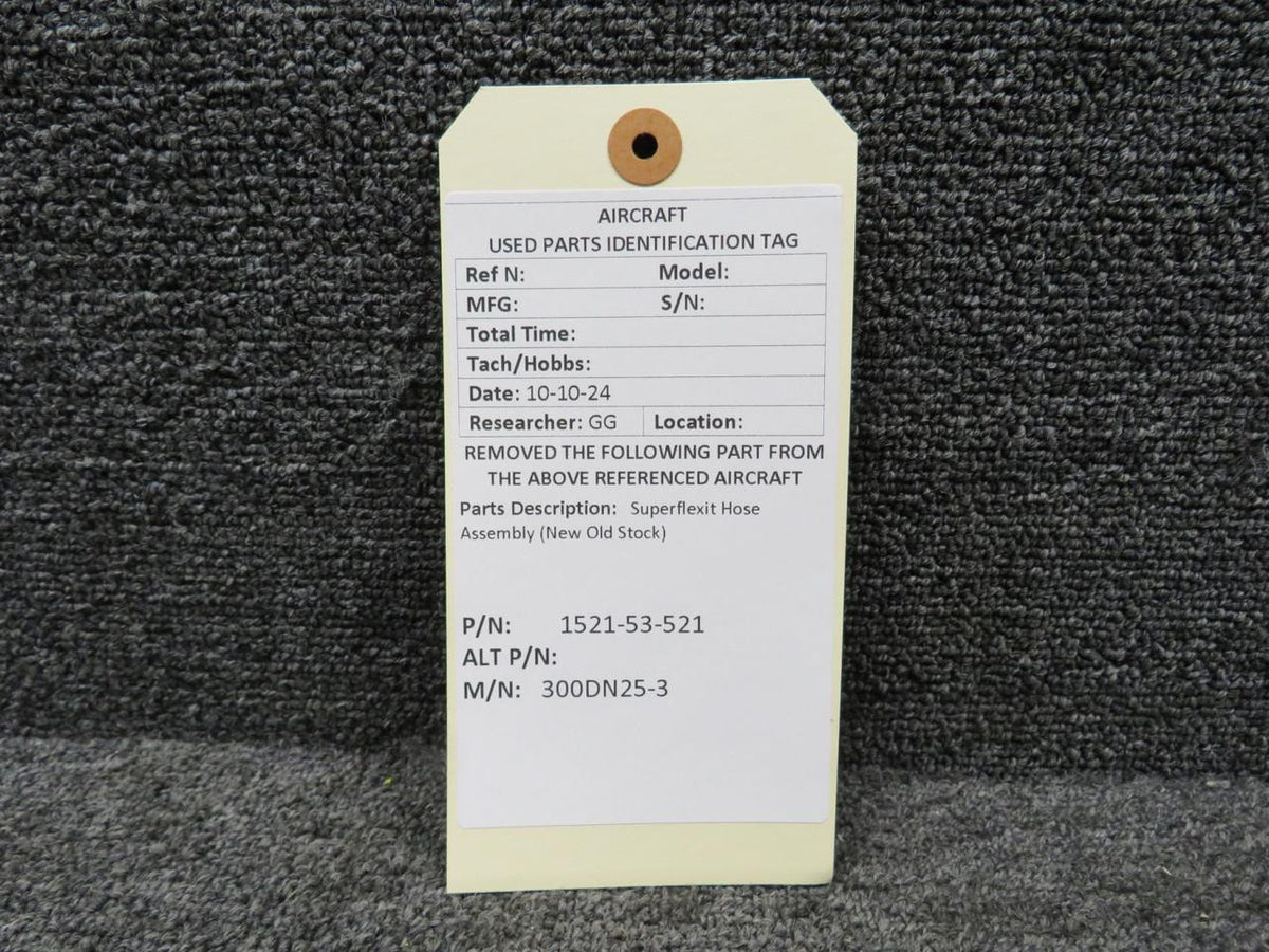 Superflexit  1521-53-521 Superflexit 300DN25-3 Hose Assembly (New Old Stock)