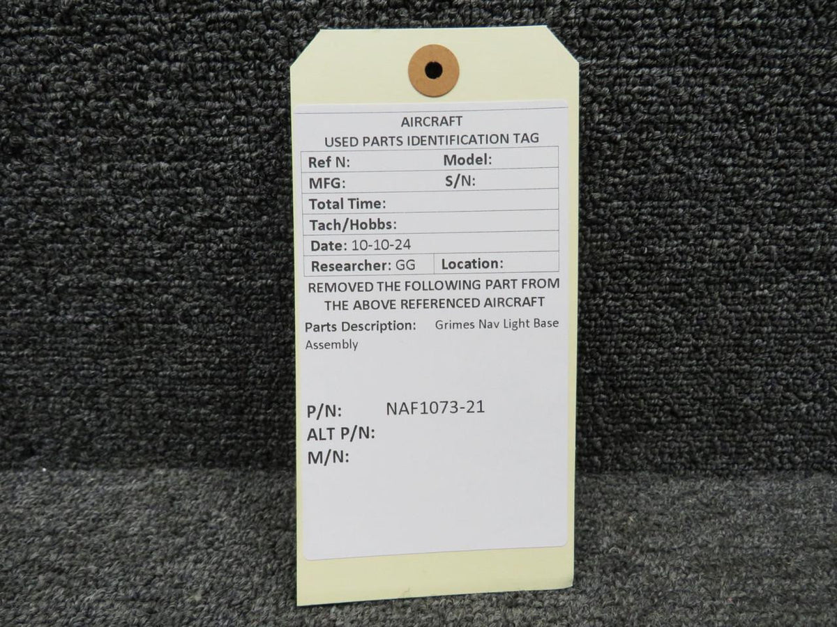Grimes NAF1073-21 Grimes Navigation Light Base Assembly