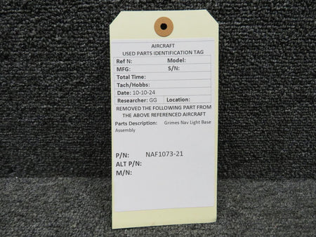 Grimes NAF1073-21 Grimes Navigation Light Base Assembly