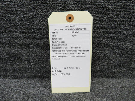 Collins 622-4281-001 Collins CTS-200 Interconnect Test Panel