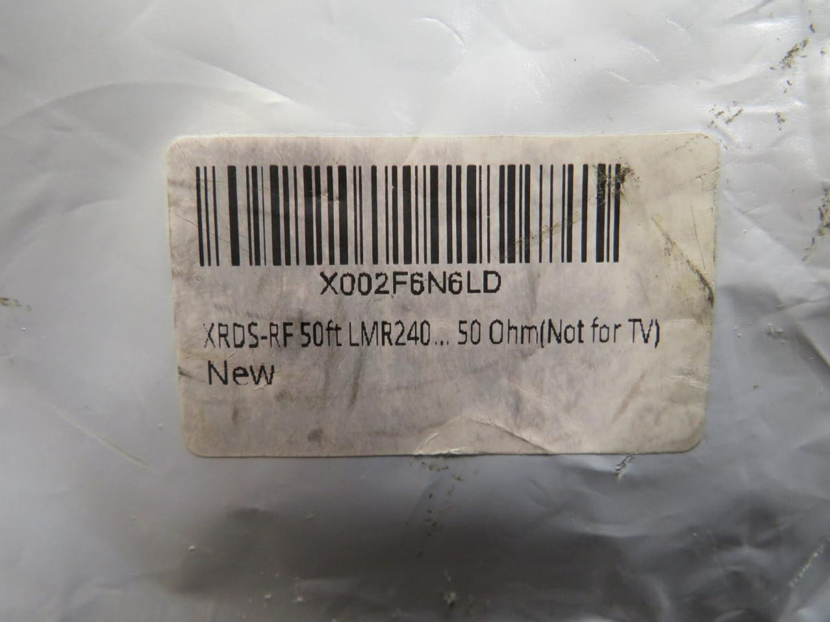 Does Not Apply LMR-240 Low Loss Coax Cable (Length: 50ft) (New Old Stock)