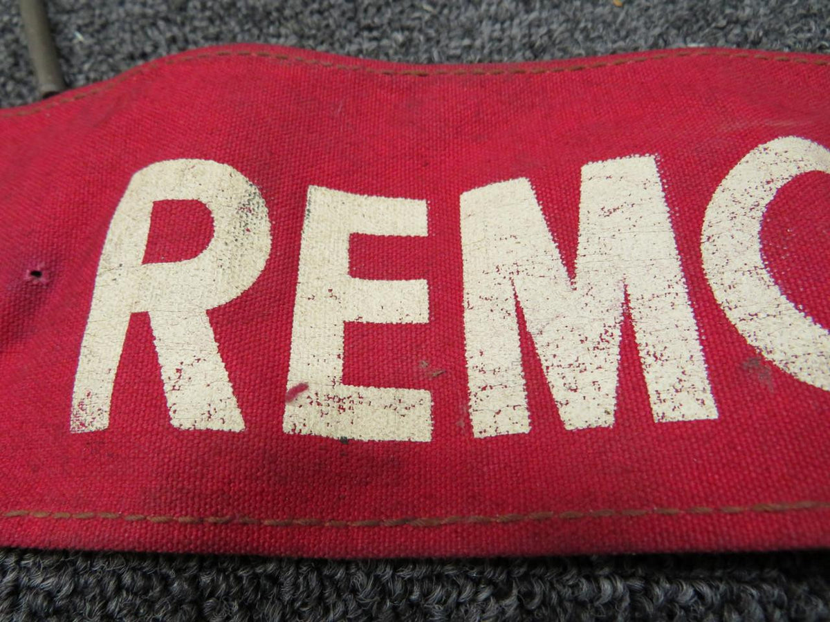 Convair 8-96069-9 Convair Remove Before Flight Rudder Pin