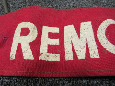 Convair 8-96069-9 Convair Remove Before Flight Rudder Pin
