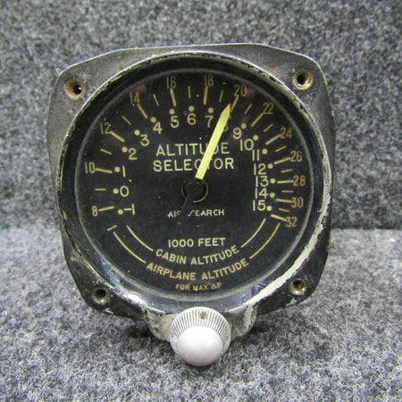 13370-12 Airesearch Cabin Altitude Selector BAS Part Sales | Airplane Parts