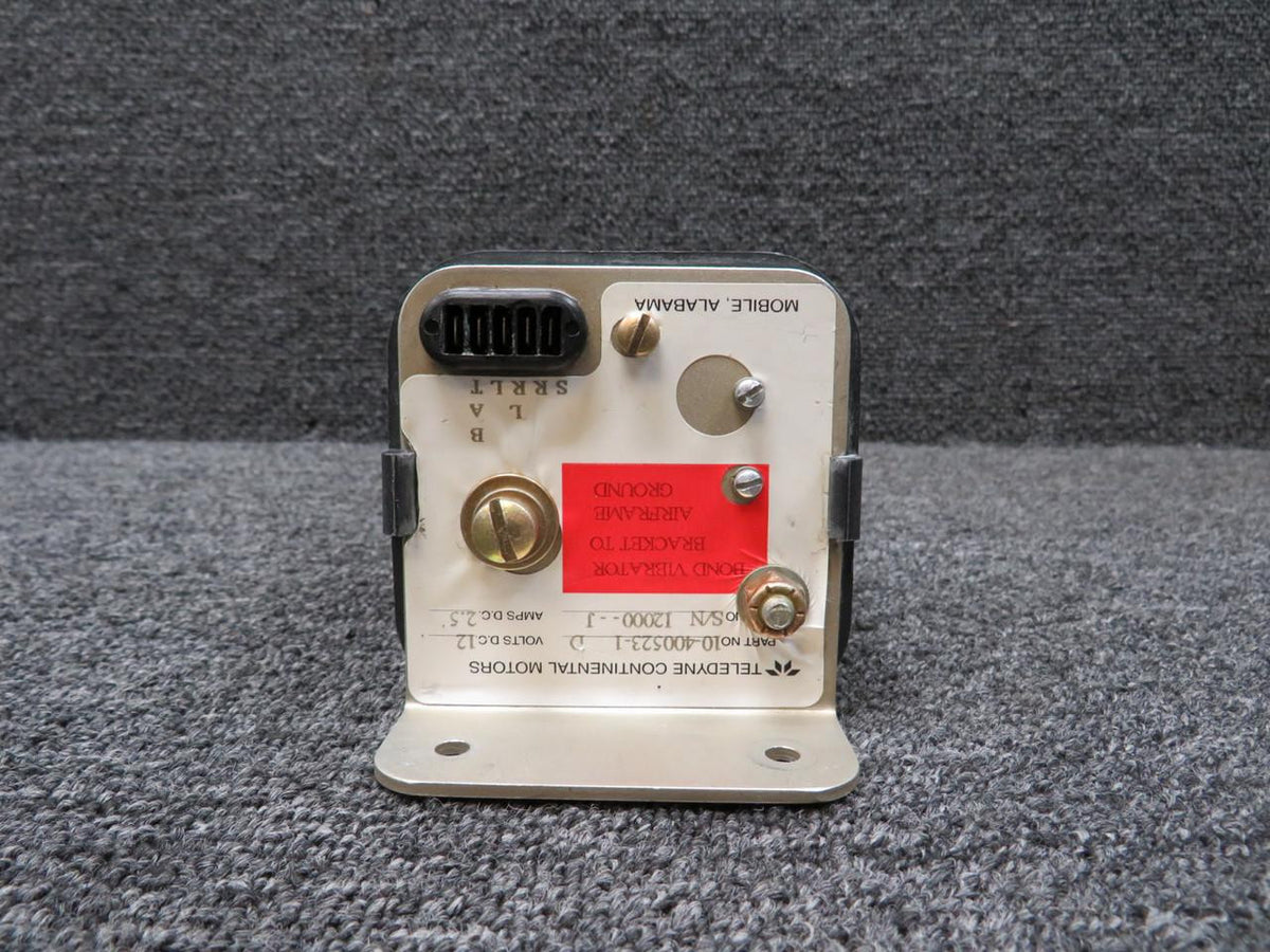 Teledyne 10-400523-1 Teledyne Start Vibrator (Amps: 2.5, Volts: 12)