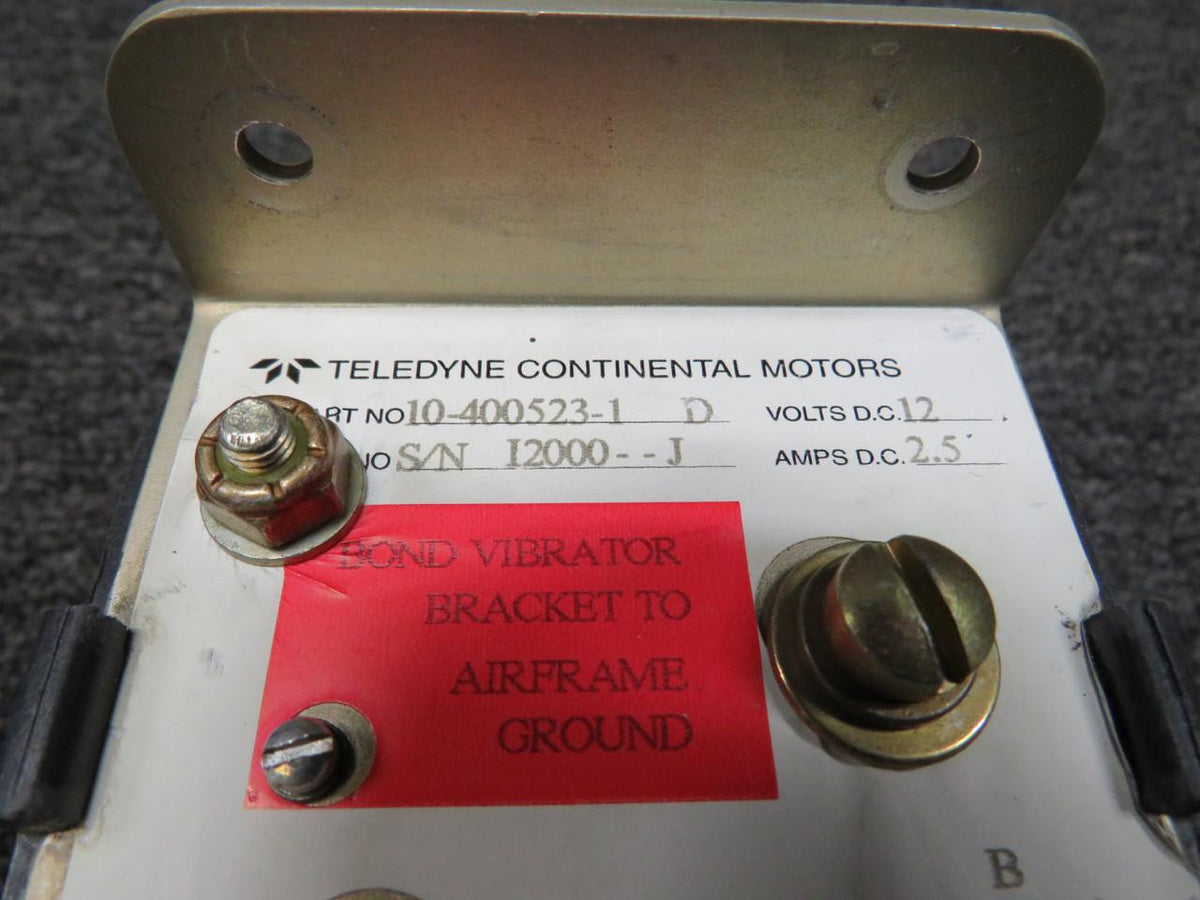 Teledyne 10-400523-1 Teledyne Start Vibrator (Amps: 2.5, Volts: 12)