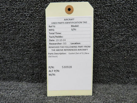 Does Not Apply 530928 Gasket Set of 5 (New Old Stock)