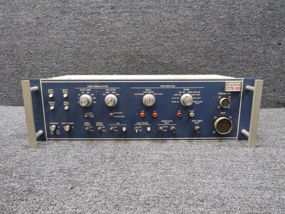 Collins 622-3883-001 Collins CTS-351 DME Test Set (Worn) (Input Voltage: 14-28)