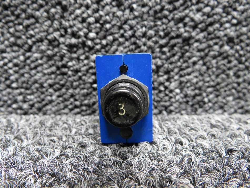 Mechanical Products 1500-052-3 (Alt: MP-1505) Mechanical Products Push Breaker Switch (Amps: 3)