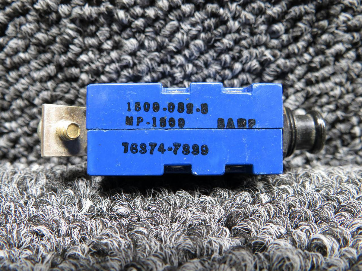 Mechanical Products 1500-052-5 (Alt: MP-1509) Mechanical Products Push Breaker Switch (Amps: 5)