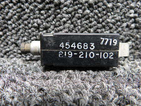 Wood Electric 819-210-102 (Alt: 454-683) Wood Electric Push Breaker Switch (Amps: 10)