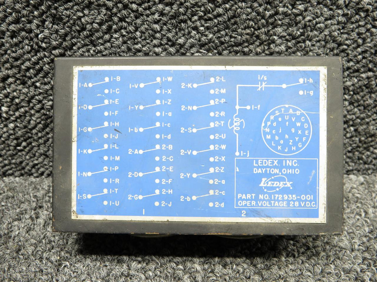 Ledex 172935-001 Ledex Inc Audio Switching Relay (28V)