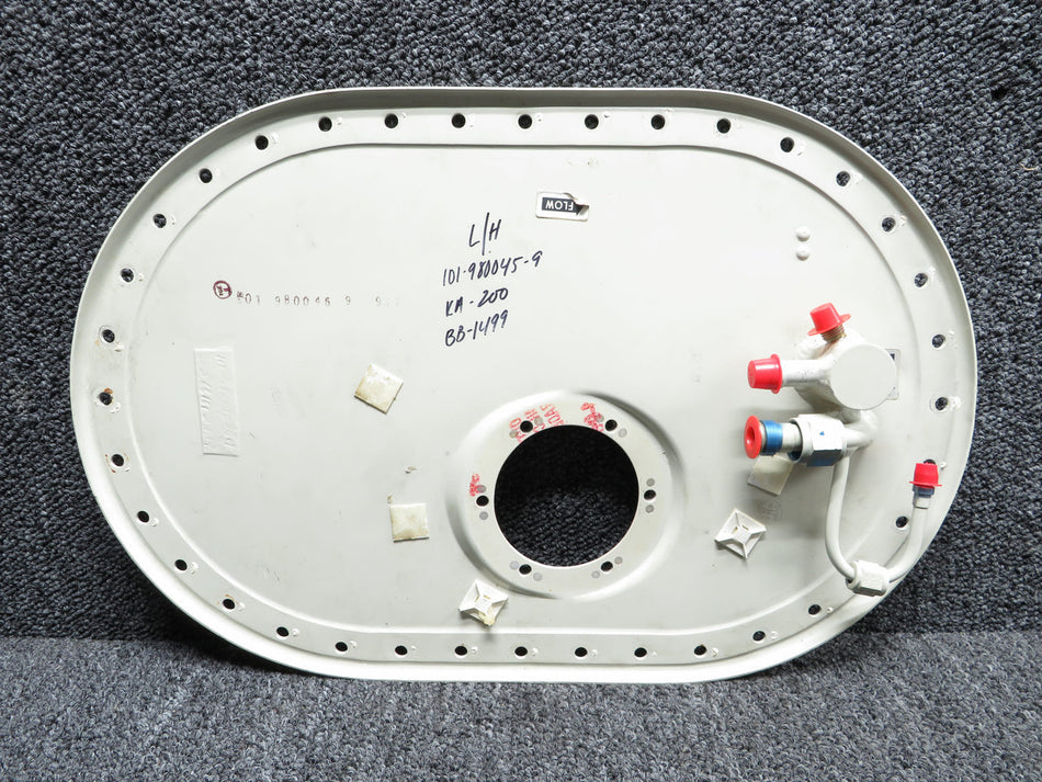 101-980045-9 (Use: 101-980045-601) Beech KA-200 LH Nacelle Fuel Cell Cover Assy