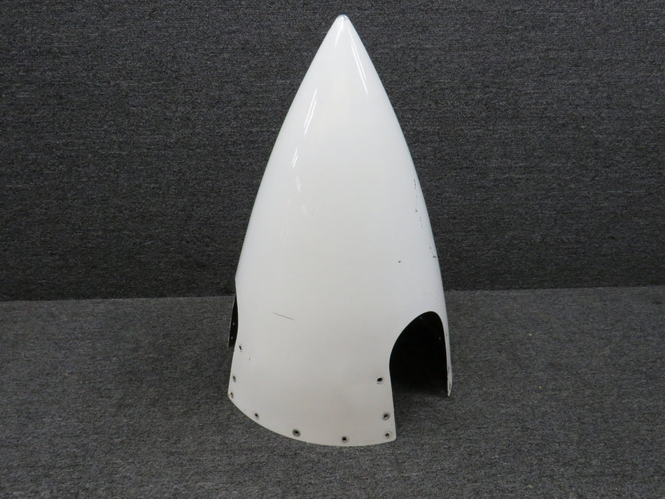 D3534 Cessna 340 Three Blade Propeller Spinner Dome (Worn Paint & Holes) (White)