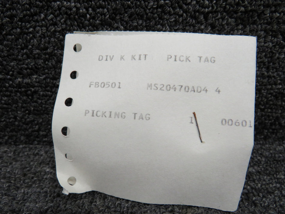 SK210-77B Cessna 210 Aft Firewall Stiffener Modification Kit (New Old Stock)