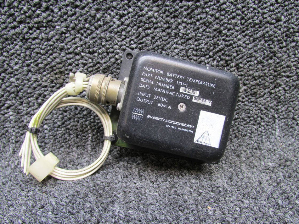 1131-1 Avtech Battery Temperature Monitor (28V)