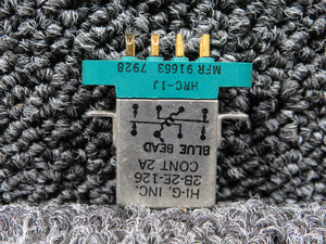 2B-2E-126 Hi-G Relay (Volts: 26.5)(Ohms: 675)