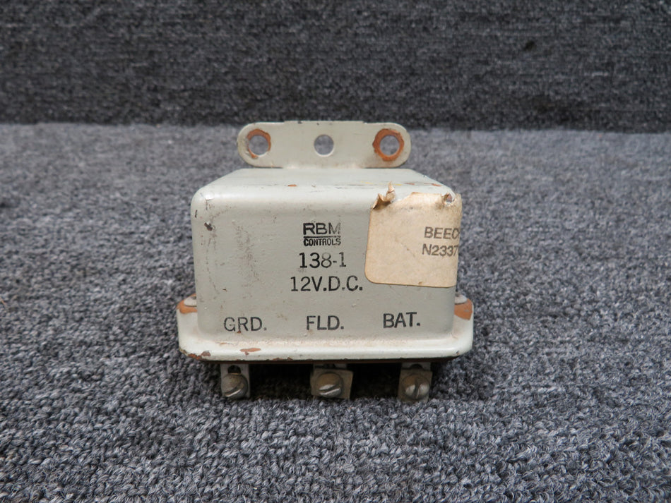 138-1 RBM Controls Relay (Volts: 12)