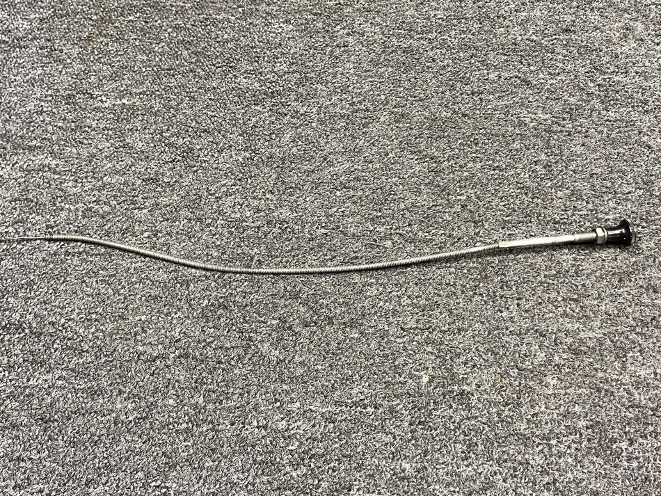 S1517-10 (Use: S1517-7) Cessna T210L Fuel Strainer Drain Control Cable (21.50”)