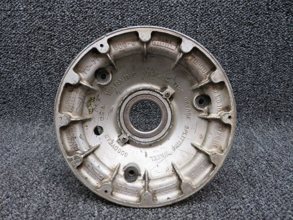 511960S (USE: LF6HBD) Goodyear 6.00-6 Wheel (BF)