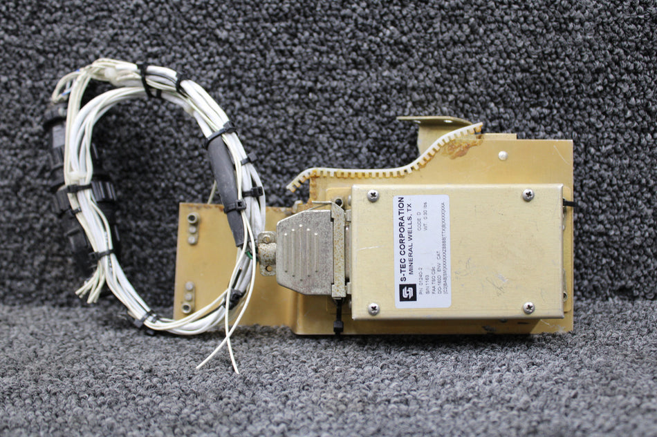 01240-2 S-Tec Trim Warning Monitor with Mounting Bracket (Code D)