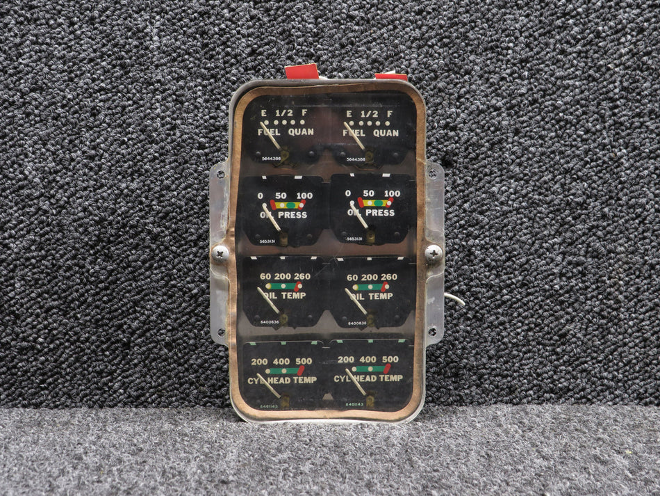 30114-03 Piper PA-23-250C Instrument Indicator Cluster Assy