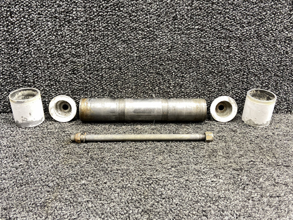 86062-056, 66618-003 Piper PA32-300 Nose Gear Axle w Spacers & Ferrules