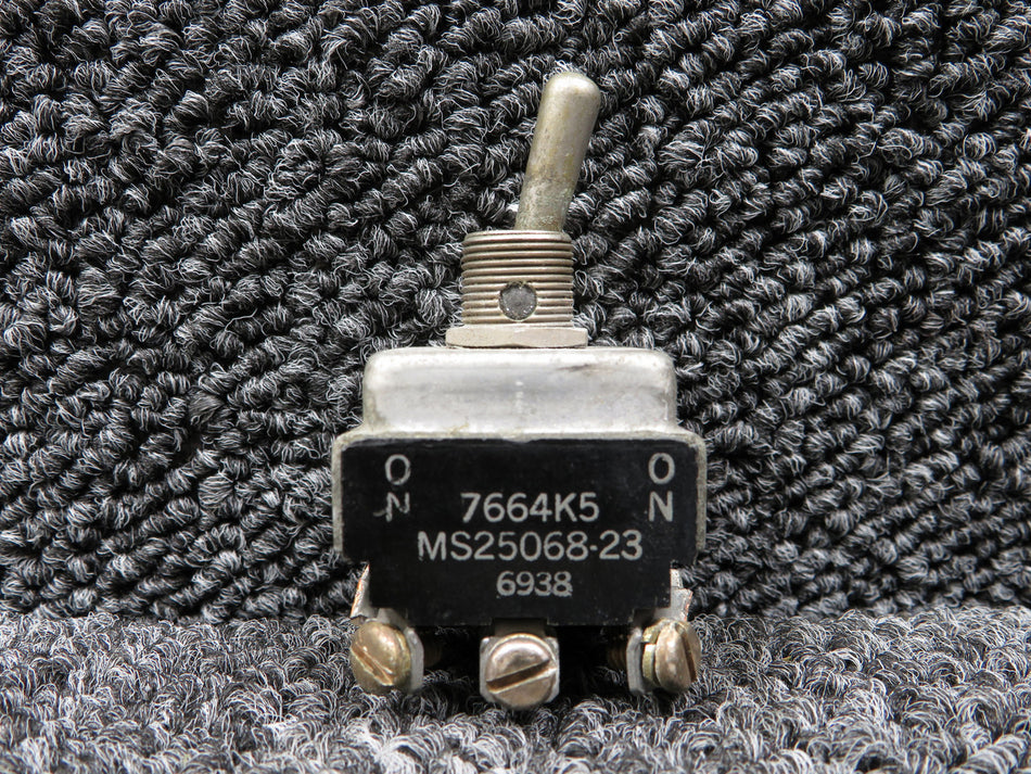 7664K5 (Alt: MS25068-23) Cutler-Hammer Maintained Toggle Switch