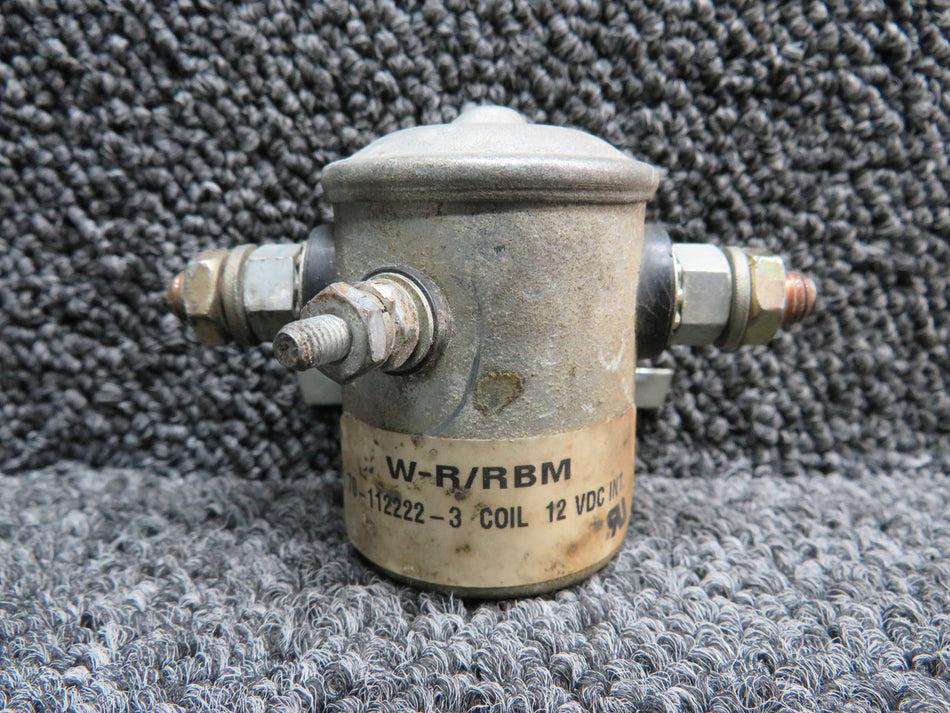 70-112222-3 RBM Solenoid Relay Assembly (Volts: 12)