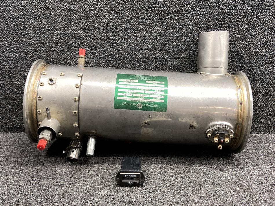 0E21-2 Janitrol B3040 Aircraft Heater Assembly (24V, 35,000 BTU, 716.30 Hours)