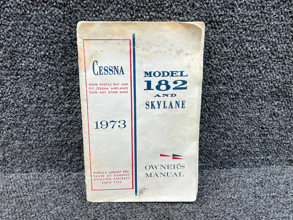 D1003-13 1973 Cessna 182 and Skylane Owners Manual