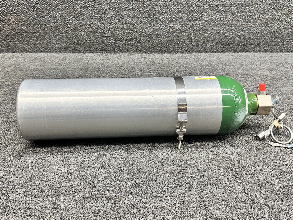 100N4000-1 Precise Flight Oxygen Bottle & Distribution Manifold with Side Port