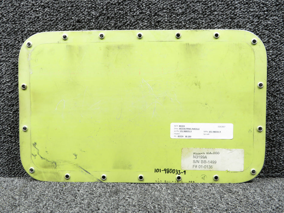 101-980035-9 Beech KA-200 Nacelle Access Panel