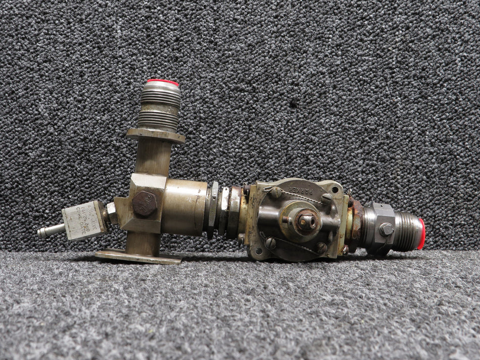 9-1143-3M4N Fokker F27-200 Parker App. Co. Series 4115 Fuel Shutoff Valve (Rust)