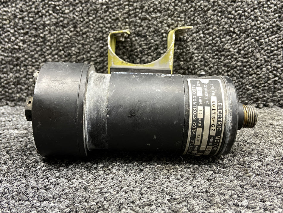 XW20173-G2 (Use: 2311M-50-2) Alco Electric Windshield Wiper Motor w Mount (27V)