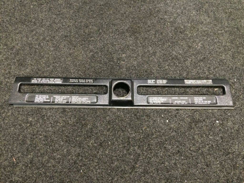 37370-000 Piper PA34-200T Cover Instrument Panel LH BAS Part Sales | Airplane Parts