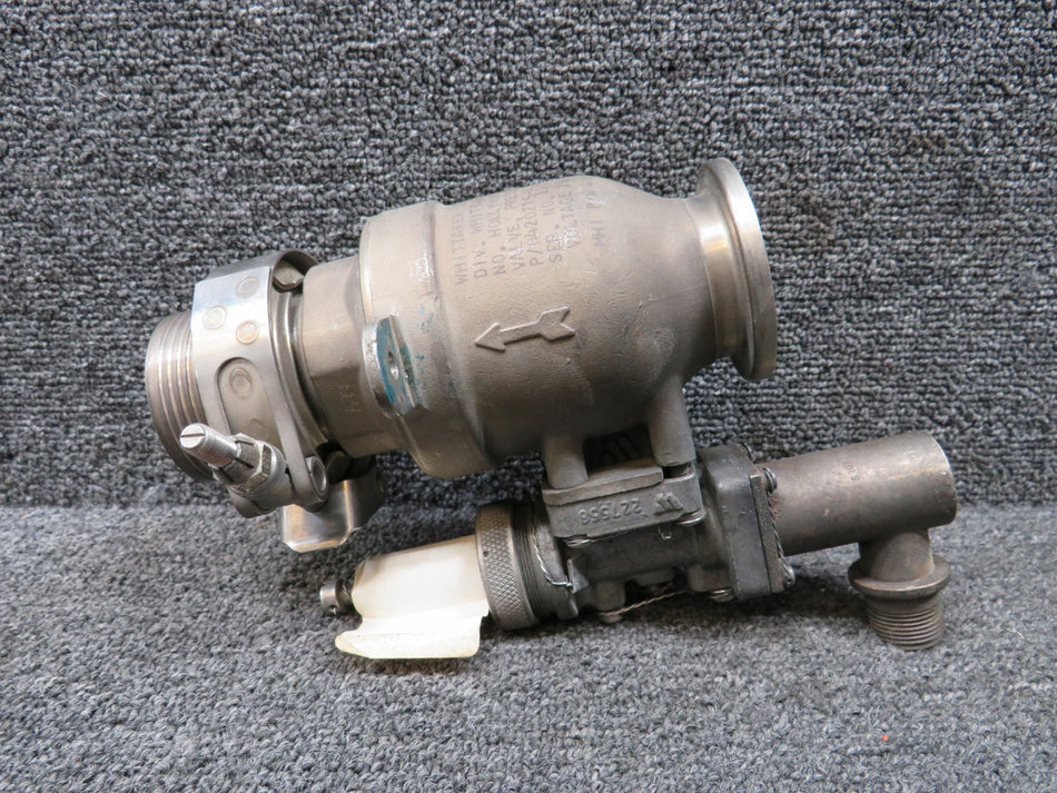420215-2 (Alt: 45AS66008-1) Whittaker Controls Corp Pressure & Shutt Off Valve