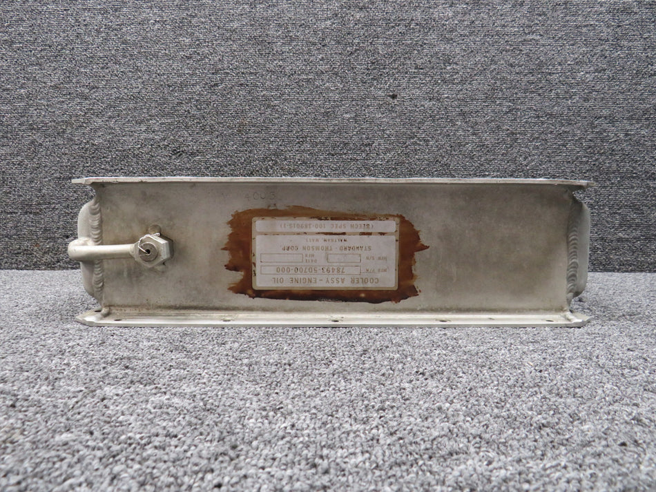 78493-5D700-000 (Alt: 100-389015-1) Standard Thomson Engine Oil Cooler Assy
