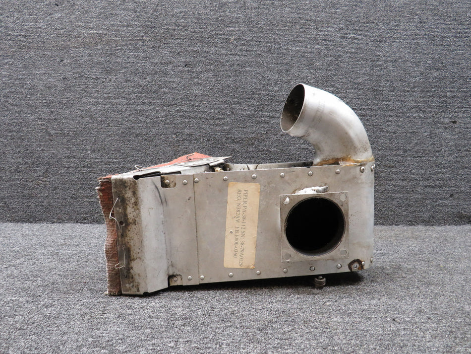 77671-002 Piper PA38-112 Carburetor Air Box Assembly (Damaged Housing)