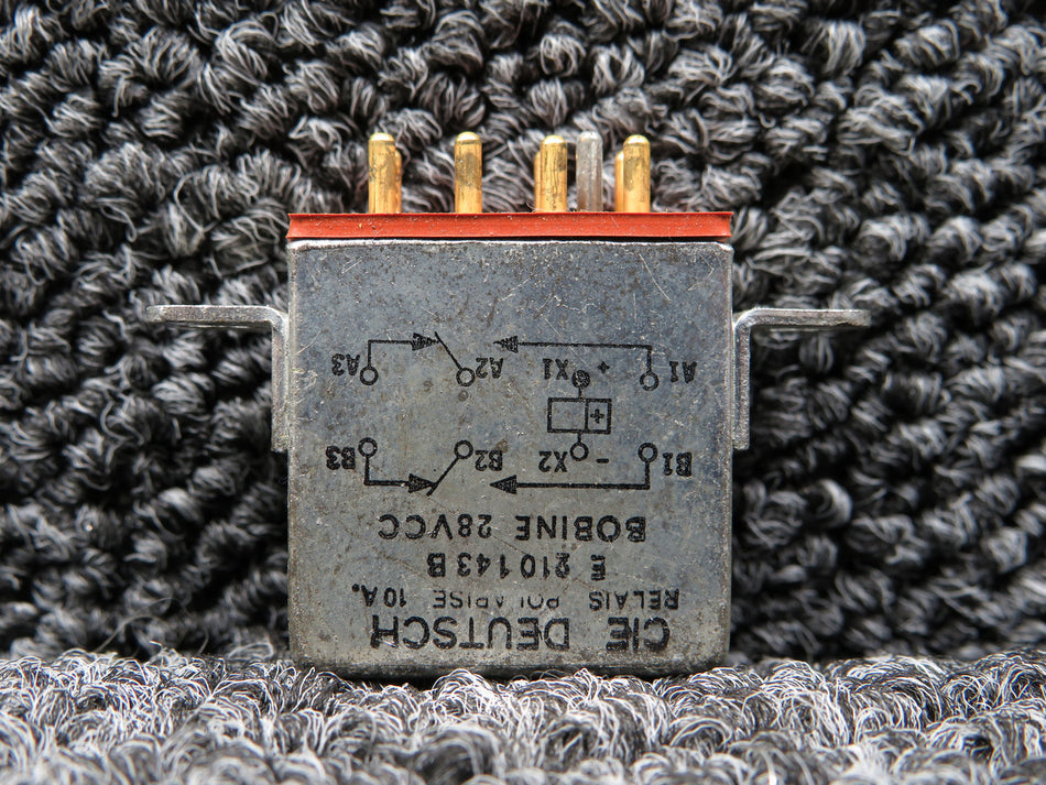 E210-143B Deutsch Polarized Relay (Volts: 28)(Amps: 10)