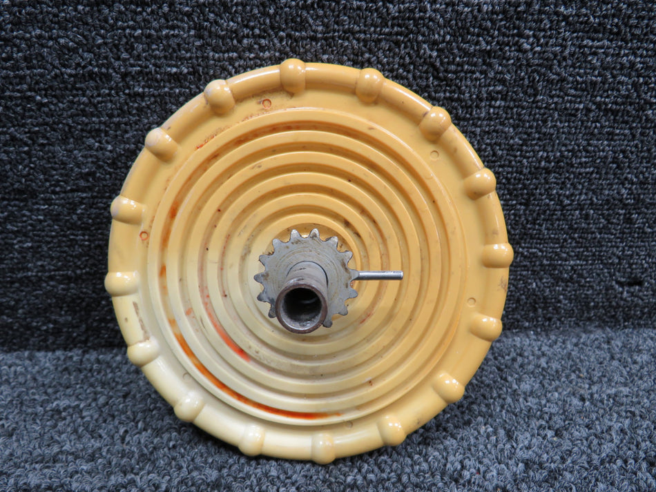 169-524022 Beechcraft C23 Elevator Trim Tab Wheel (Small Cracks)