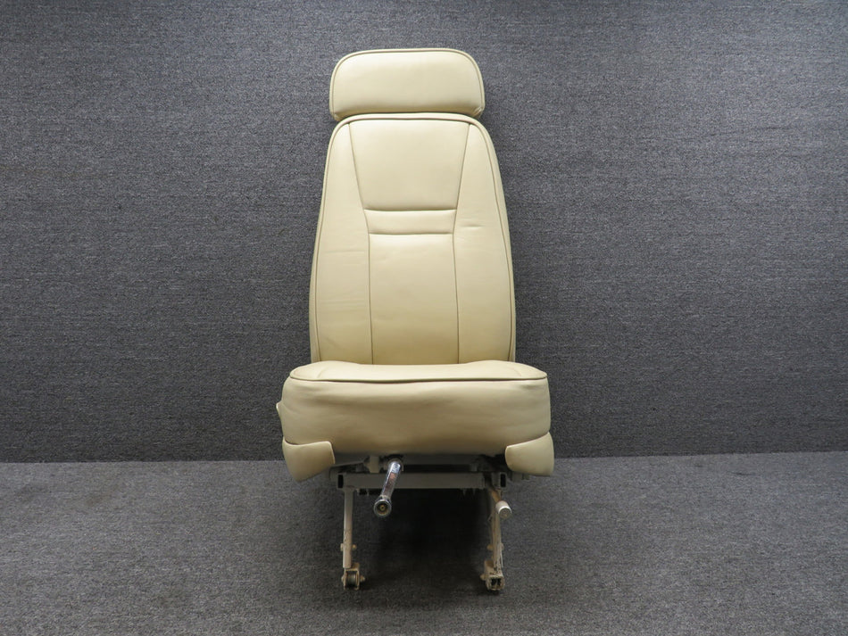 1214174-2 Cessna 210 Recline Adjust Middle Seat Assembly RH (Rails: 8-1/2")