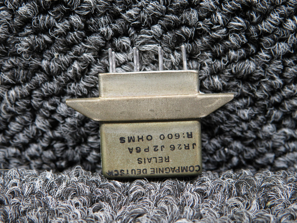 JR26J2P6A Compagnie Deutscm Relay (Ohms: 600)