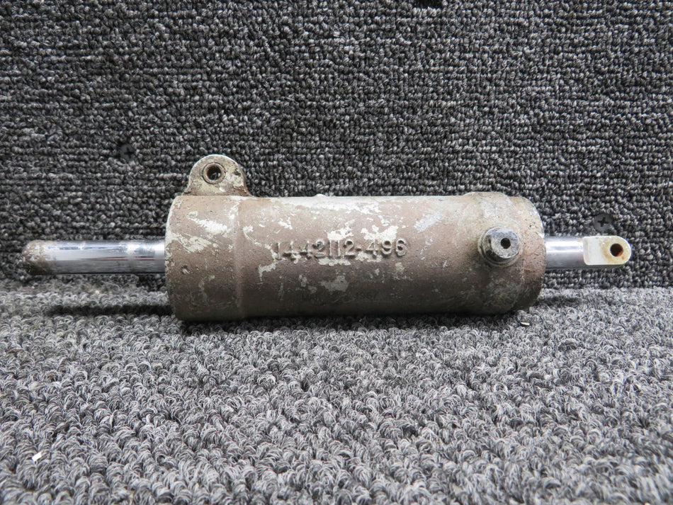 1442114-7 (Cast: 1442112-496) Cessna Shimmy Dampener Assembly (Worn)