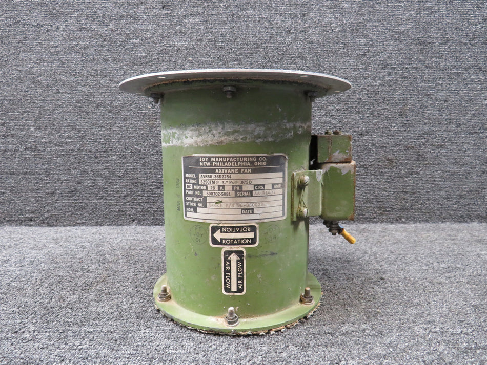 500702-5081 (Alt: 96-330023) Joy AVR50-36D2254 Axivane Heater Fan (Worn Housing)