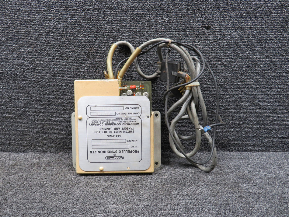 213537-BC Woodward 213433D Propeller Synchronizer (Damaged)